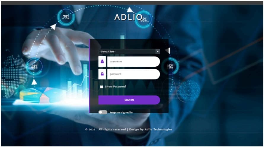 Adlio Asset Manager - Inbuilt Data Tracking System