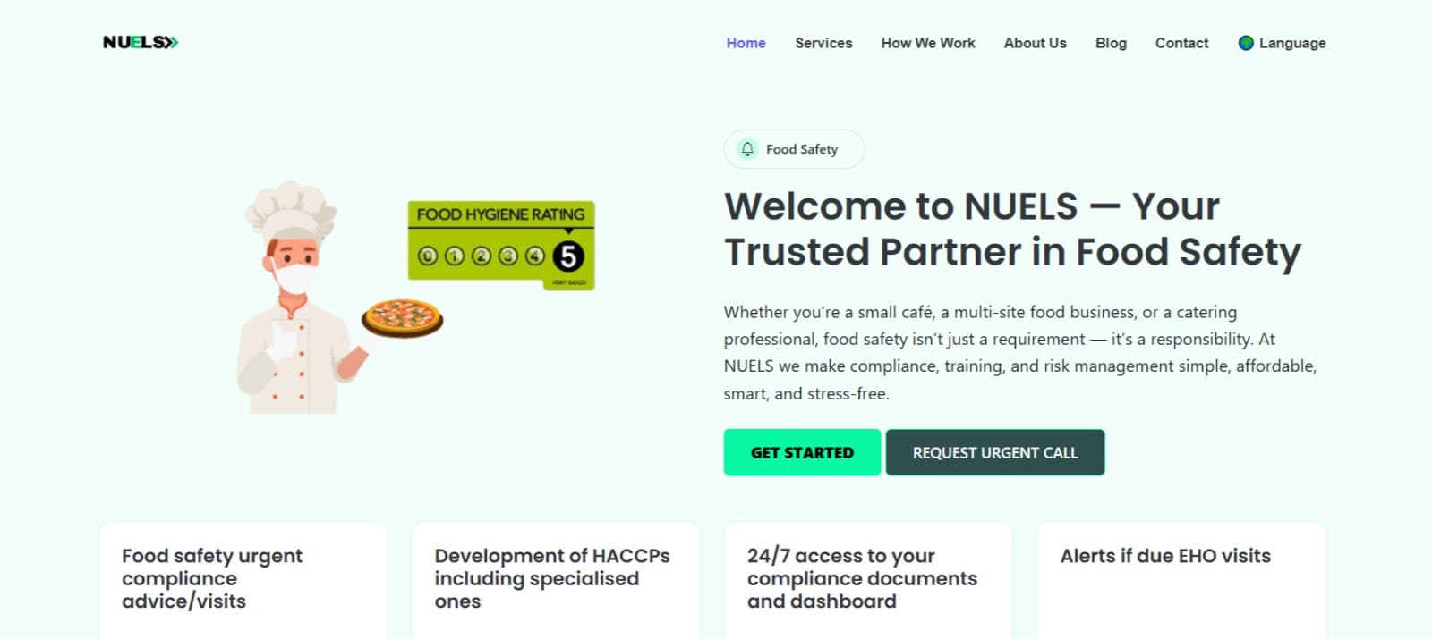 Food Safety Compliance Web App